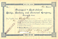Davenport and Rock Island Bridge Railway and Terminal Co.